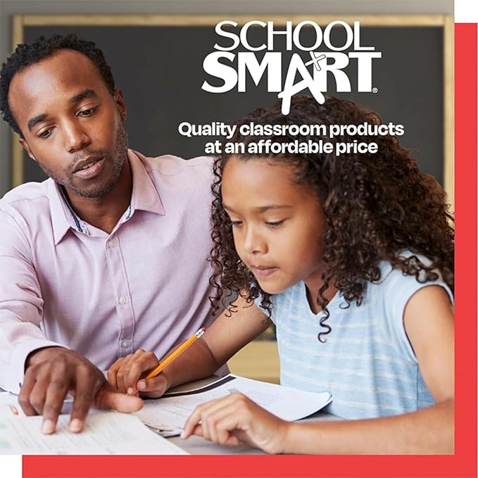 School Smart Zaner-Bloser Writing Paper, Handwriting Practice Lined Paper, Grade 2 Learning, 3/4 Inch Rule, 10-1/2 x 8 Inches, 500 Sheets