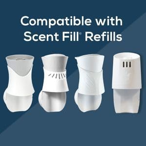 Scent Fill Orange Slice Plug in Air Freshener, Scented Oil Refills, 2 Refills + Diffuser
