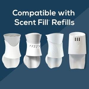 Scent Fill Coffee House Plug in Air Freshener, 4 Scented Oil Refills