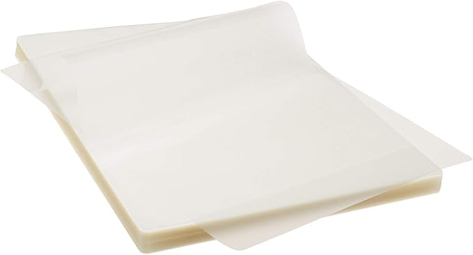SJPACK Thermal Laminated Bag 9x11.5 inches -500 Pieces of 3 mil Transparent Letter Size Document Laminated Paper