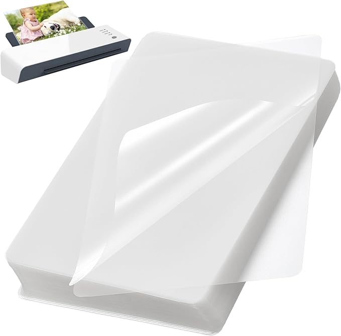 1000 Pack Laminating Sheets, Clear 9 x 11.5 Inch Thermal Laminating Pouches for Thermal Laminator, 5 Mil Lamination Sheet Paper, Letter Size, HeatSeal