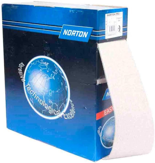 Norton 63642557599 4-1/2 in.x82 Ft. Rotolo Coated Foam Rolls, P180 Grit, 2 pack