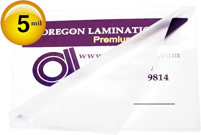 Qty 500 Wallet Photo Laminating Pouches 2-3/4 x 3-3/4 Hot 5 Mil Clear