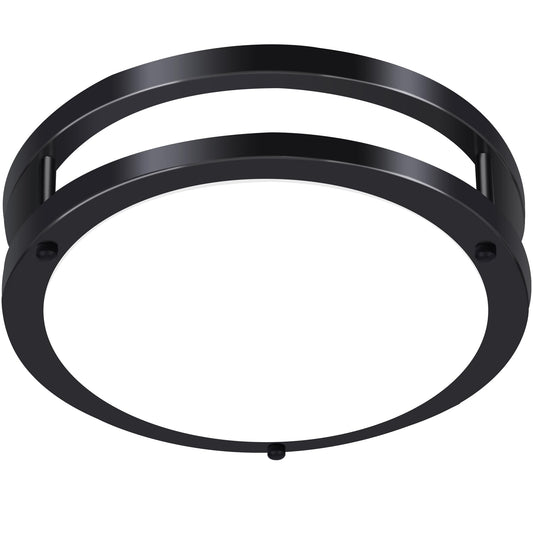 Hlite LED Flush Mount Ceiling Light Fixture, 36W, 3600LM, 13inch, Oil Rubbed Bronze, Model CLA-17