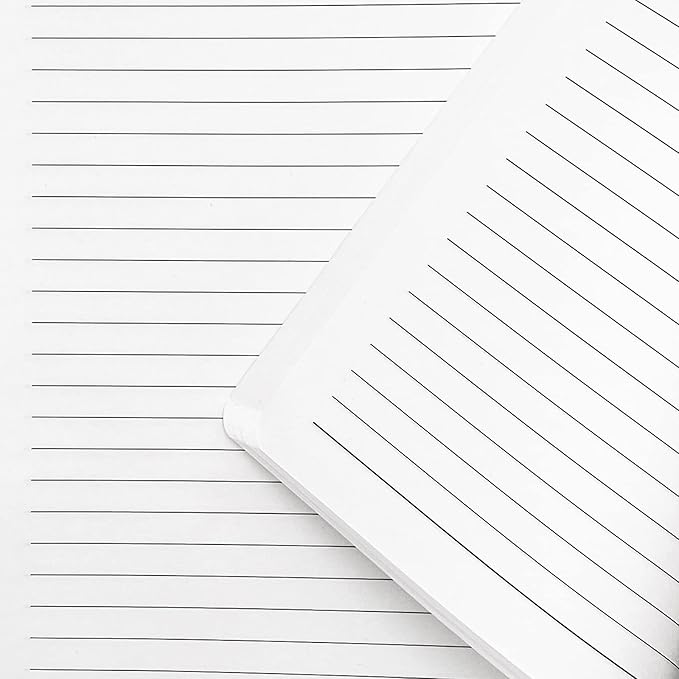 Notebook Journal, College Ruled Notebook Lined A5 160 Pages,Hard Cover Journals for Writing, Notebooks for Work Office School Women Men,5.7 inches x 8.4 inches(Red)
