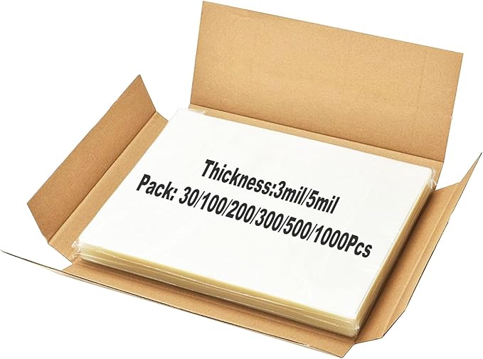 1000 Pack Laminating Sheets, Clear 9 x 11.5 Inch Thermal Laminating Pouches for Thermal Laminator, 3 Mil Lamination Sheet Paper, Letter Size, HeatSeal