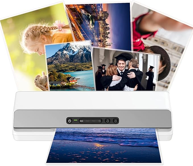 MFLABEL Thermal Laminating Pouches, 8.9 x 11.4-Inches Clear Thermal Laminating Plastic Paper Laminator Sheets for Photos Files Drawings for Use with Thermal Laminators 5 mil 1500-Pack