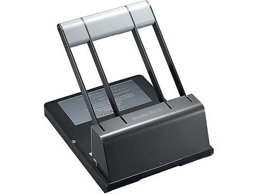 Bostitch 03200 Xtreme Duty 2-3 Hole Punch, 160-Sheet Capacity, Black/Silver