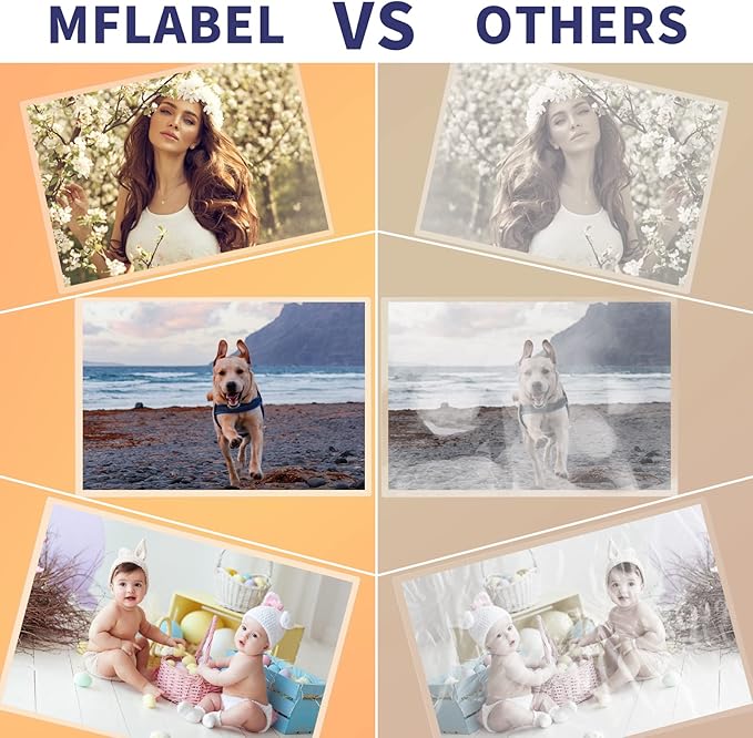 MFLABEL Thermal Laminating Pouches, 8.9 x 11.4-Inches Clear Thermal Laminating Plastic Paper Laminator Sheets for Photos Files Drawings for Use with Thermal Laminators 5 mil 600-Pack