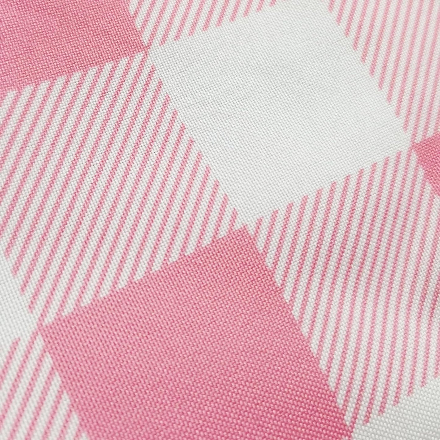 Waterproof Plaid Tablecloth Fabric - Round 58 Inch Classic Gingham Checker Table Cloth for Indoor/Outdoor Use - Buffalo Table Cover for Picnics, BBQs, and Parties