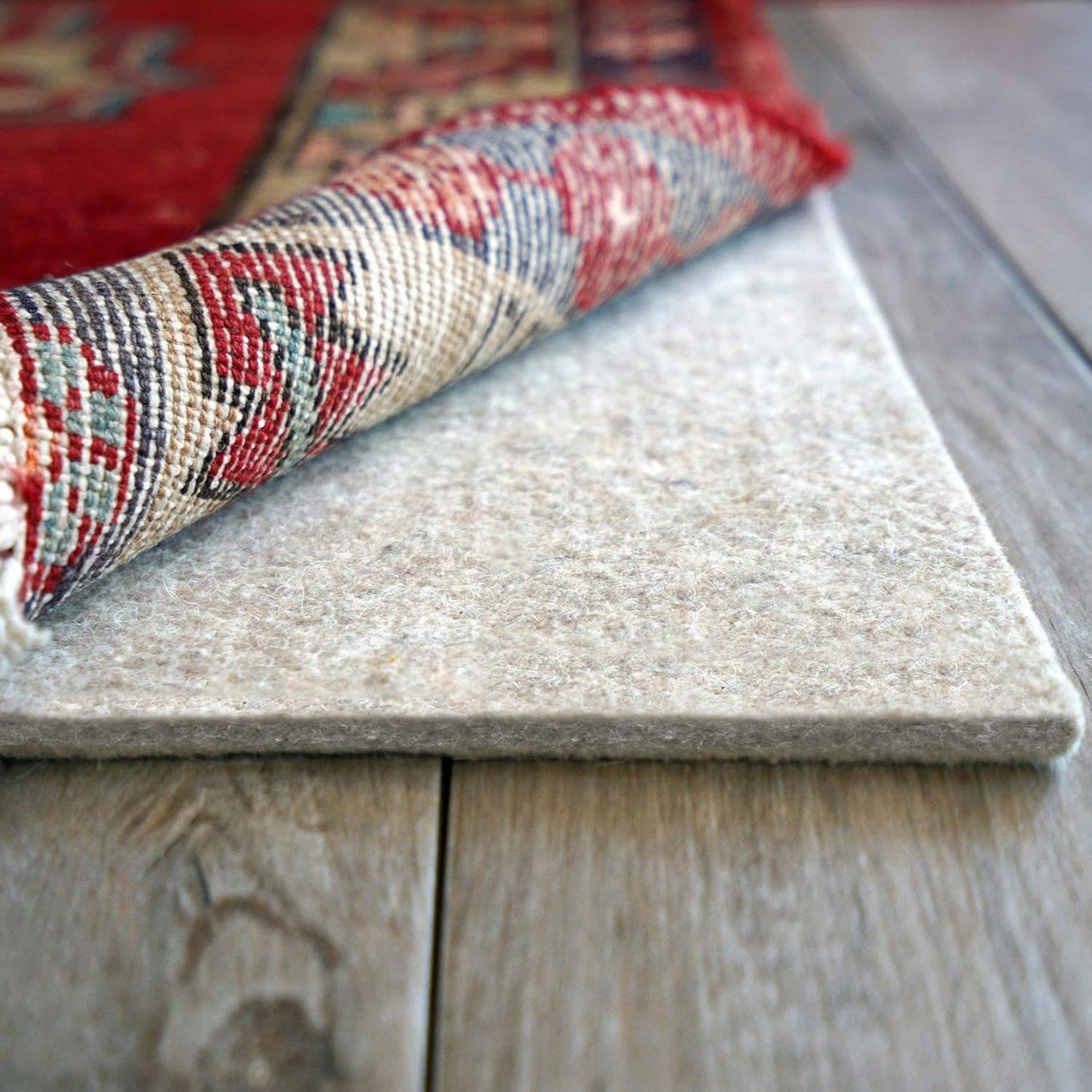 RUGPADUSA - Eco-Plush - 8'10" x 11'10" - 1/4" Thick - 100% Felt - Premium Cushioned Rug Pad - Available in 3 Thicknesses, Many Custom Sizes