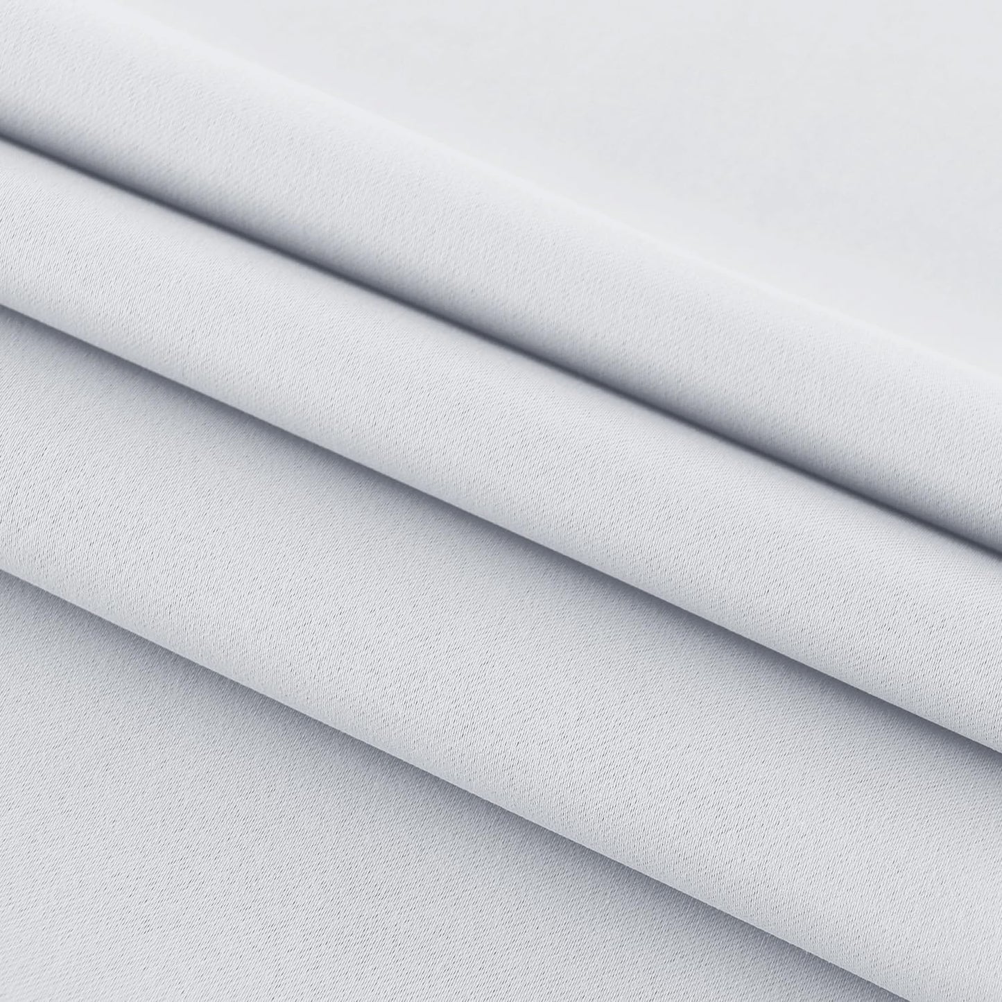 DWCN French Door Curtains – Rod Pocket Thermal Curtain for Doors with Glass Window, Kitchen and Patio Doors for Privacy, 36 X 80 Inches Long, 1 Curtain Panel with Tieback, Greyish White