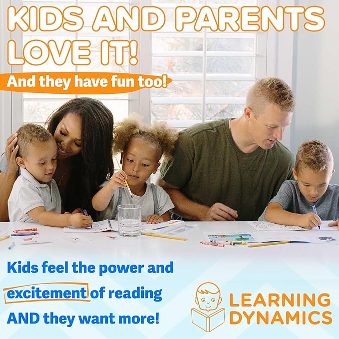LEARNING DYNAMICS 4 Weeks to Read Additional Workbook – Extra Workbook ONLY – Hands On Learning for Letters, Words, Writing & Sentence Comprehension