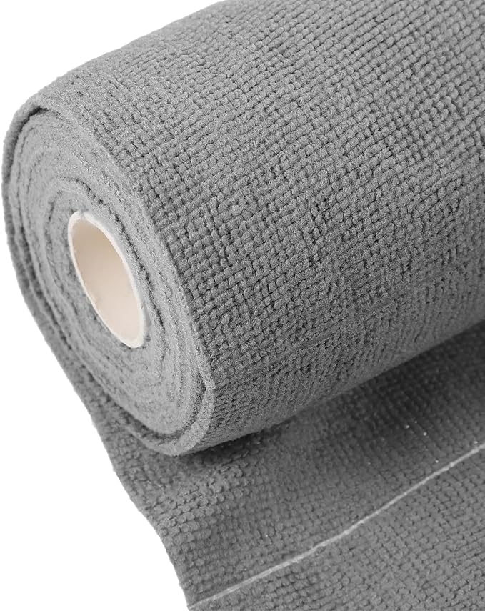 Vaguelly Microfiber Cleaning Cloths Roll 20pcs 25X25Cm Reusable Absorbent Kitchen Dish Towels for Cleaning and Dusting Household Surfaces