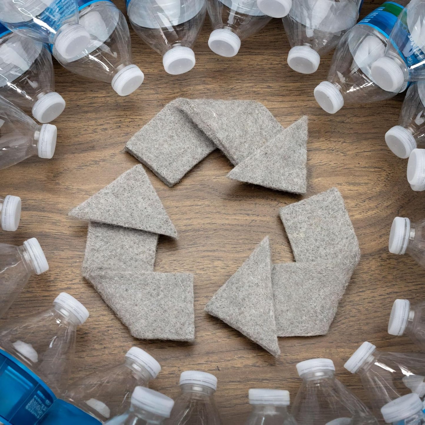 RUGPADUSA - Eco-Plush - 7'x9' - 1/4" Thick - 100% Felt - Premium Cushioned Rug Pad - Available in 3 Thicknesses, Many Custom Sizes