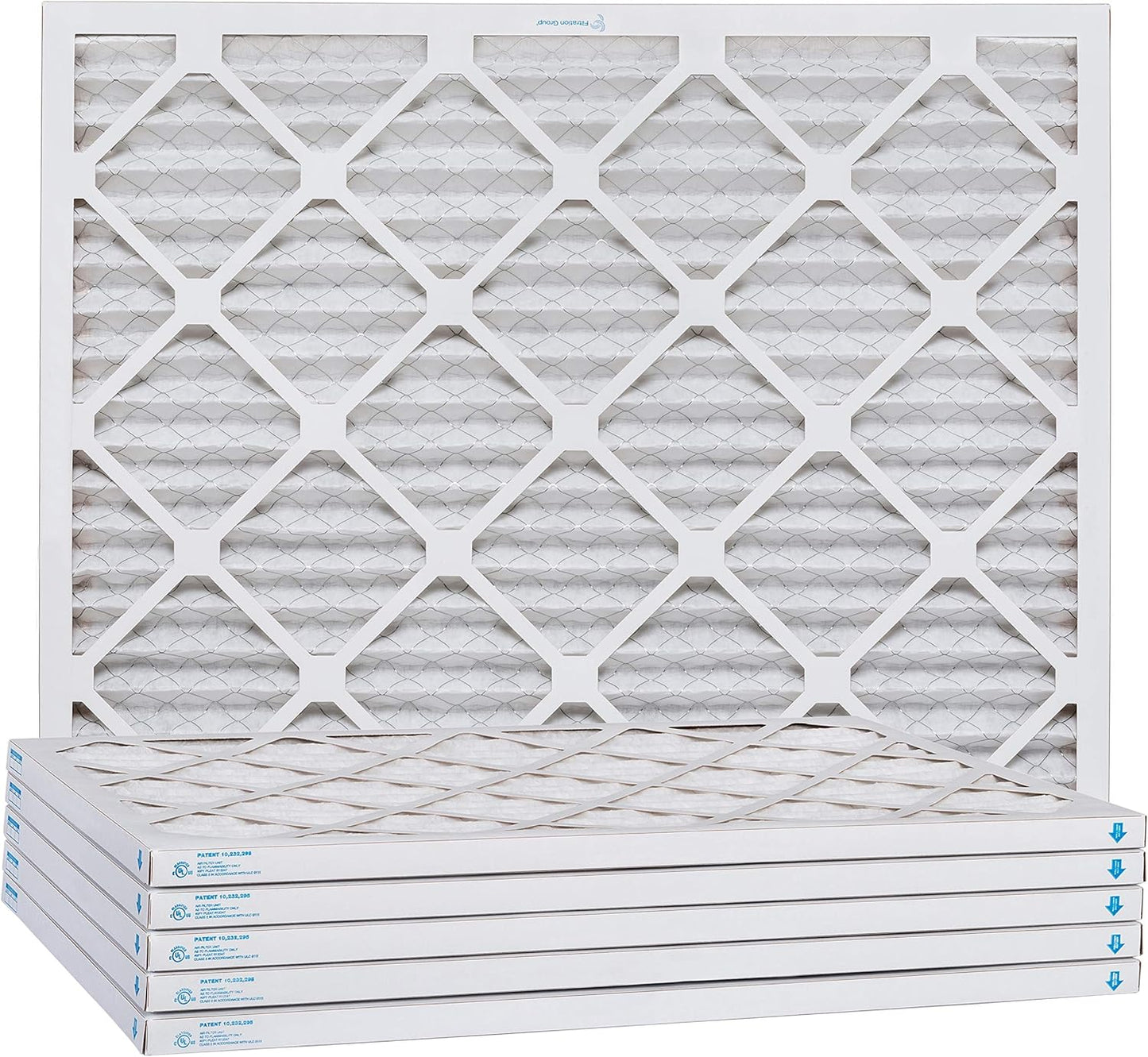 Aerostar 30x36x1 MERV 11-6 Count - Pleated Furnace & Air Conditioner Filters - Removes Dust, Cold & Flu Germs, Lint, Mold, Pet Dander, Allergy-Causing Pollen, Smog & Smoke