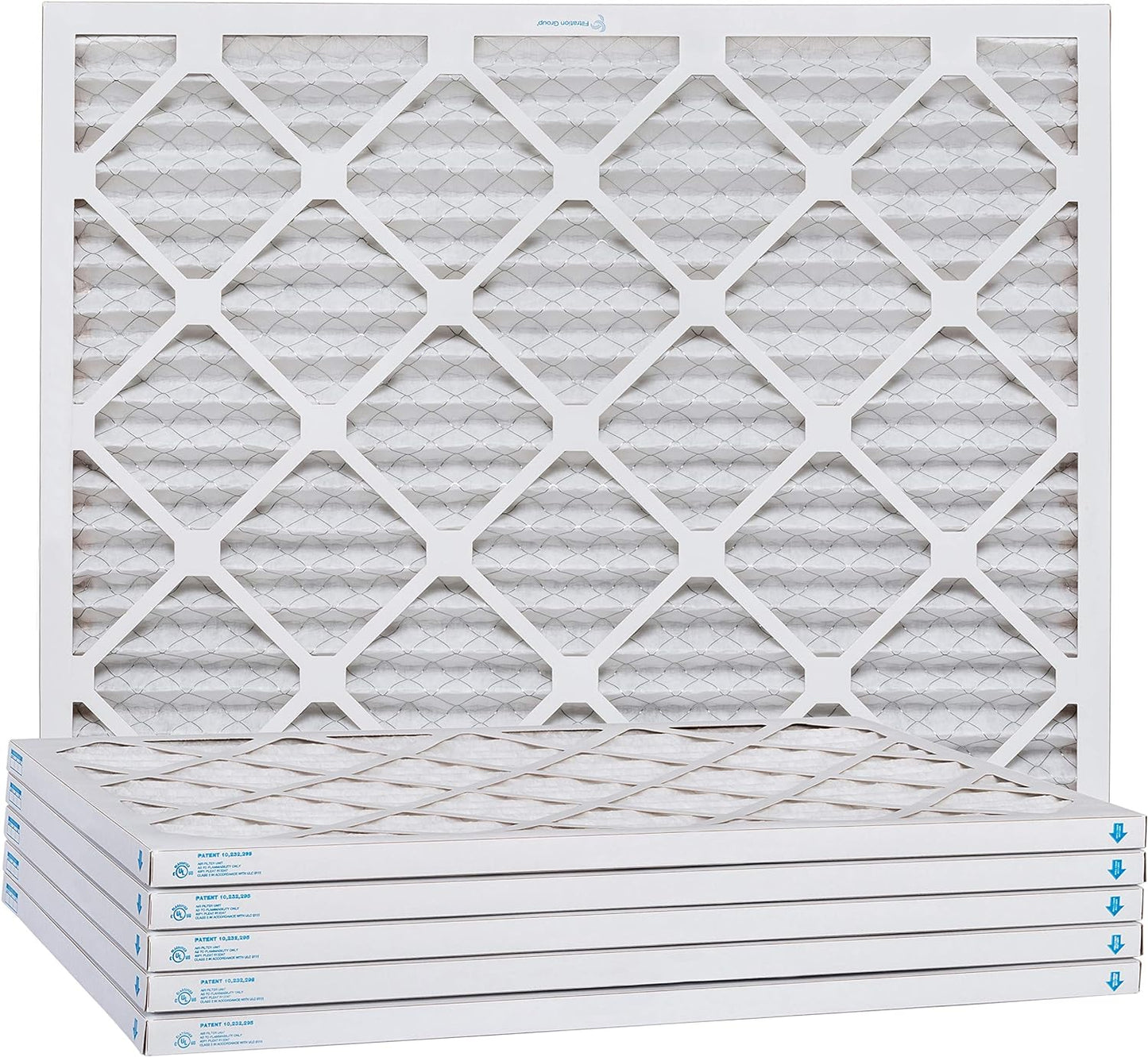 Aerostar 14x22x1 MERV 8, Pleated Air Filter, 14x22x1, Box of 6, Made in the USA