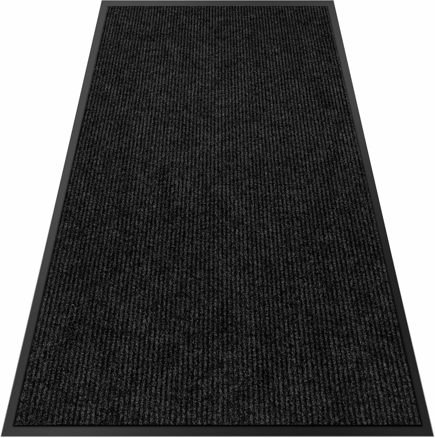 3′ x 40′ Front Door Mat Indoor Outdoor Entrance, Commercial Floor Mat Heavy Duty Dirt Trapper Entryway Doormat, Custom Size Non Slip Rubber Backing Welcome mat, Door Mat for High Traffic Area
