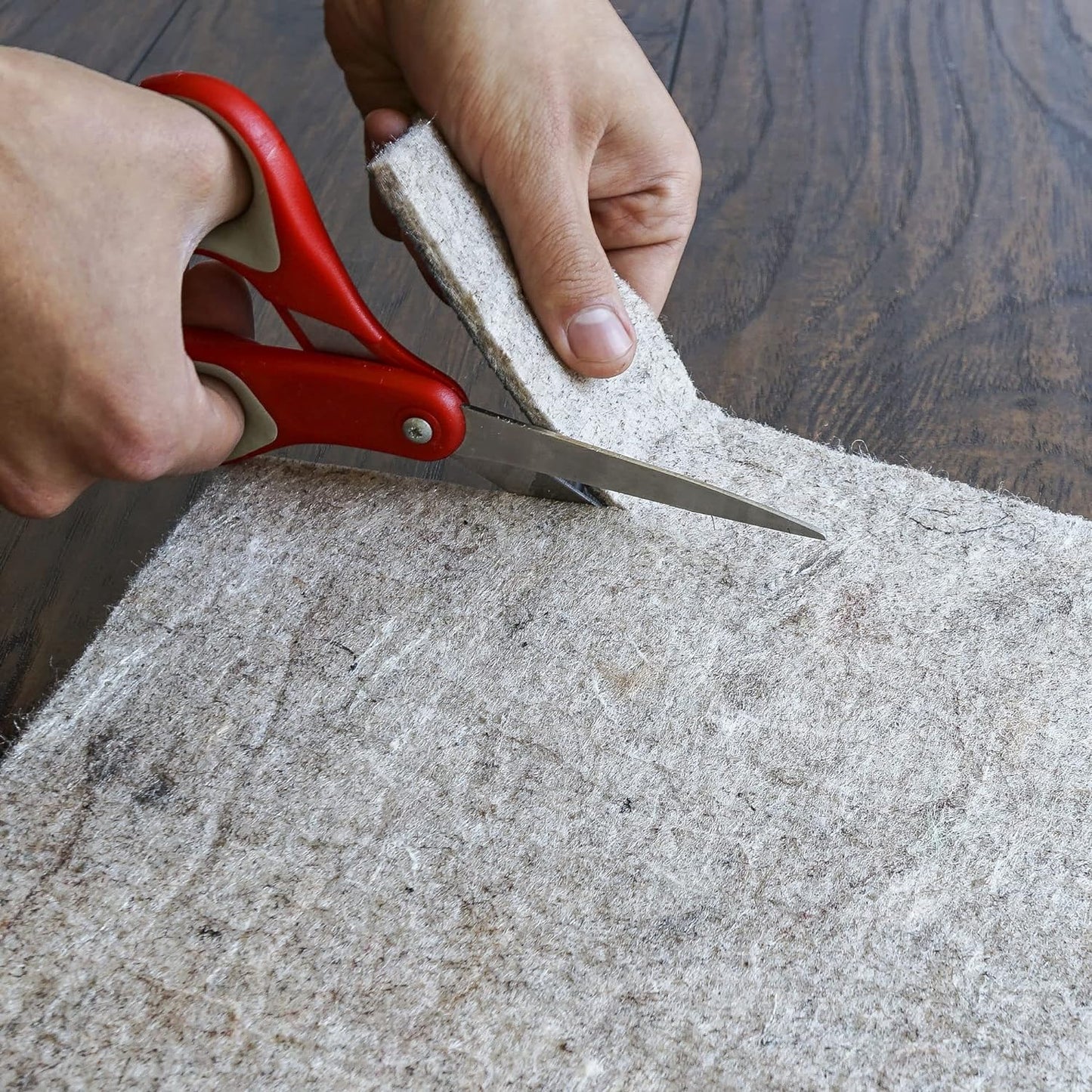 RUGPADUSA - Dual Surface - 2'10" x 4'10" - 1/8" Thick - Felt + Rubber - Non-Slip Backing Rug Pad - Adds Low-Profile Comfort and Protection