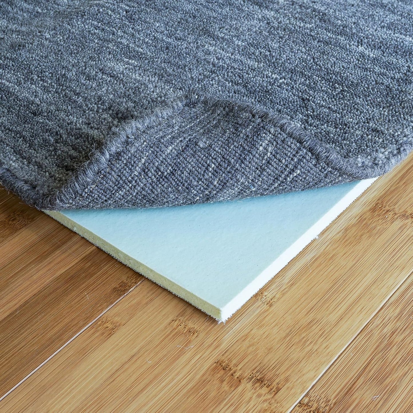 RUGPADUSA - Cloud Comfort Memory Foam - 5'x8' - 7/16" Thick - Luxurious Cushioned Rug Pad - Water Resistant